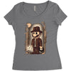 plumbers of the lost star Women's Triblend Scoop T-shirt