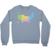 periodic table of america Crewneck Sweatshirt