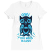 owl you need is love Ladies Fitted T-Shirt