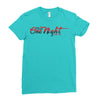 one night with me Ladies Fitted T-Shirt