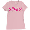 wifey Ladies Fitted T-Shirt