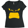 angry gorilla face Women's Triblend Scoop T-shirt