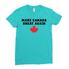 Make Canada Great Again Ladies Fitted T-Shirt