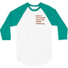 couple biker 3/4 Sleeve Shirt