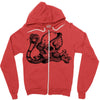 cobra snake Zipper Hoodie
