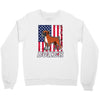usa boxer flag Crewneck Sweatshirt