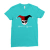 dr. harleen frances quinzel Ladies Fitted T-Shirt
