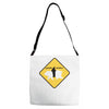 bear shark Adjustable Strap Totes