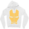 iron man mask avengers marvel comics gift Zipper Hoodie