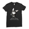grim bunny Ladies Fitted T-Shirt
