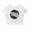United States Space Force wint Planet Crop Top