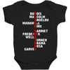 black history 365 Baby Bodysuit