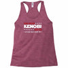 obi wan kenobi 2016 Racerback Tank