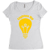 lighten up best trending Women's Triblend Scoop T-shirt