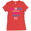 pink or blue mommy is expecting number 2 new Ladies Fitted T-Shirt