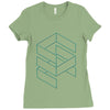 stacked Ladies Fitted T-Shirt