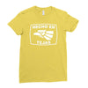 hecho en tejas Ladies Fitted T-Shirt