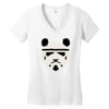 panda trooper Women's V-Neck T-Shirt