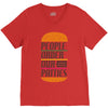 poop V-Neck Tee