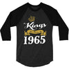 kings are born in 1965 3/4 Sleeve Shirt