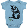 radioactive cat Baby Onesie