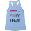 back to the future you are fired Racerback Tank