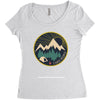 I Hate People Camping Lovers Women's Triblend Scoop T-shirt