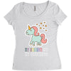 My Homework Women's Triblend Scoop T-shirt