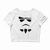 bad face Crop Top