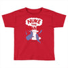 nuke the whales funny Toddler T-shirt