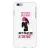she's beauty she's grage she's punch you in the face iPhone 6 Plus/6s Plus Case