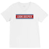 Look Deeper V-Neck Tee