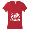80s survival guide cassette high Women's V-Neck T-Shirt