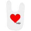 Besties Heart Family Matching Baby Bibs