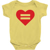Equality Heart Baby Bodysuit