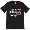 news flash black T-Shirt
