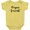 vegan feminist Baby Bodysuit