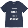 the only cash i need is johnny V-Neck Tee
