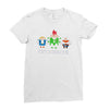androids Ladies Fitted T-Shirt