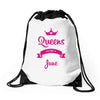 queens are born in june Drawstring Bags