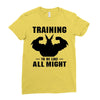Training to be Like All Might Ladies Fitted T-Shirt