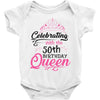 celebrating with the 70th birthday king t shirts Baby Bodysuit
