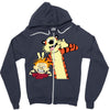 Calvin and hobbes Zipper Hoodie