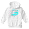 london double decker bus Youth Hoodie