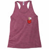 saitama pocket Racerback Tank