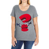 anime funny Ladies Curvy T-Shirt