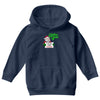 heapy new year funny santa claus christmas Youth Hoodie