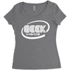 geek inside Women's Triblend Scoop T-shirt