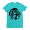 beautiful gir Ladies Fitted T-Shirt