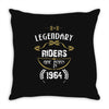 legendary riders are born in 1964 Throw Pillow